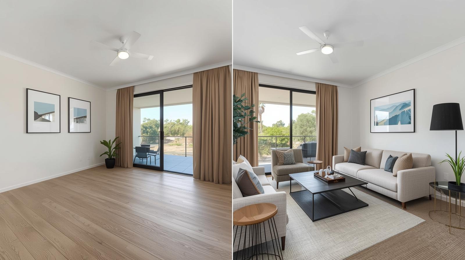 The Impact of Professional Home Staging vs. No Staging